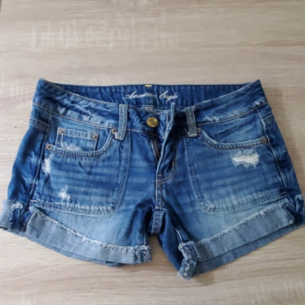 American Eagle Distressed Jean shorts